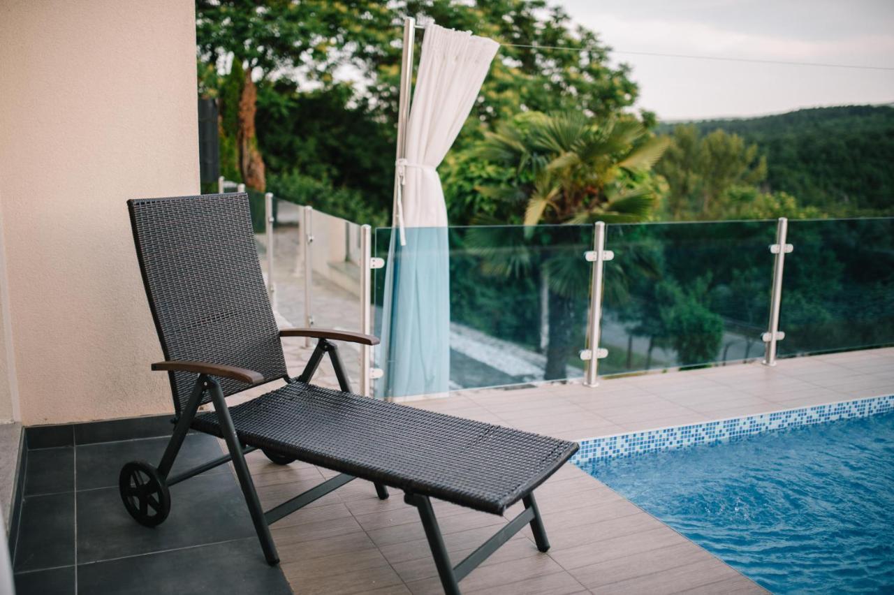 Ferienhaus Siroki Brijeg Bagian luar foto