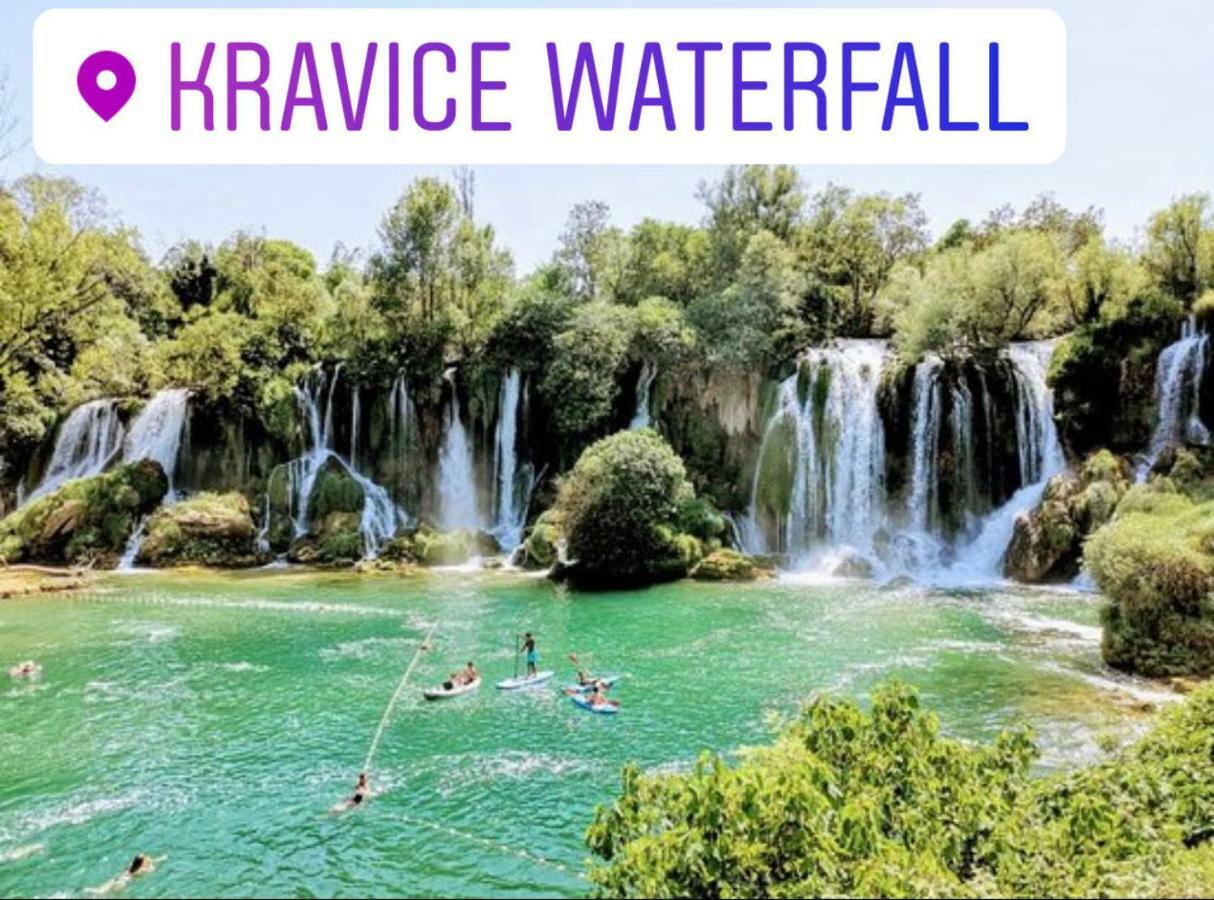 Ferienhaus Siroki Brijeg Bagian luar foto